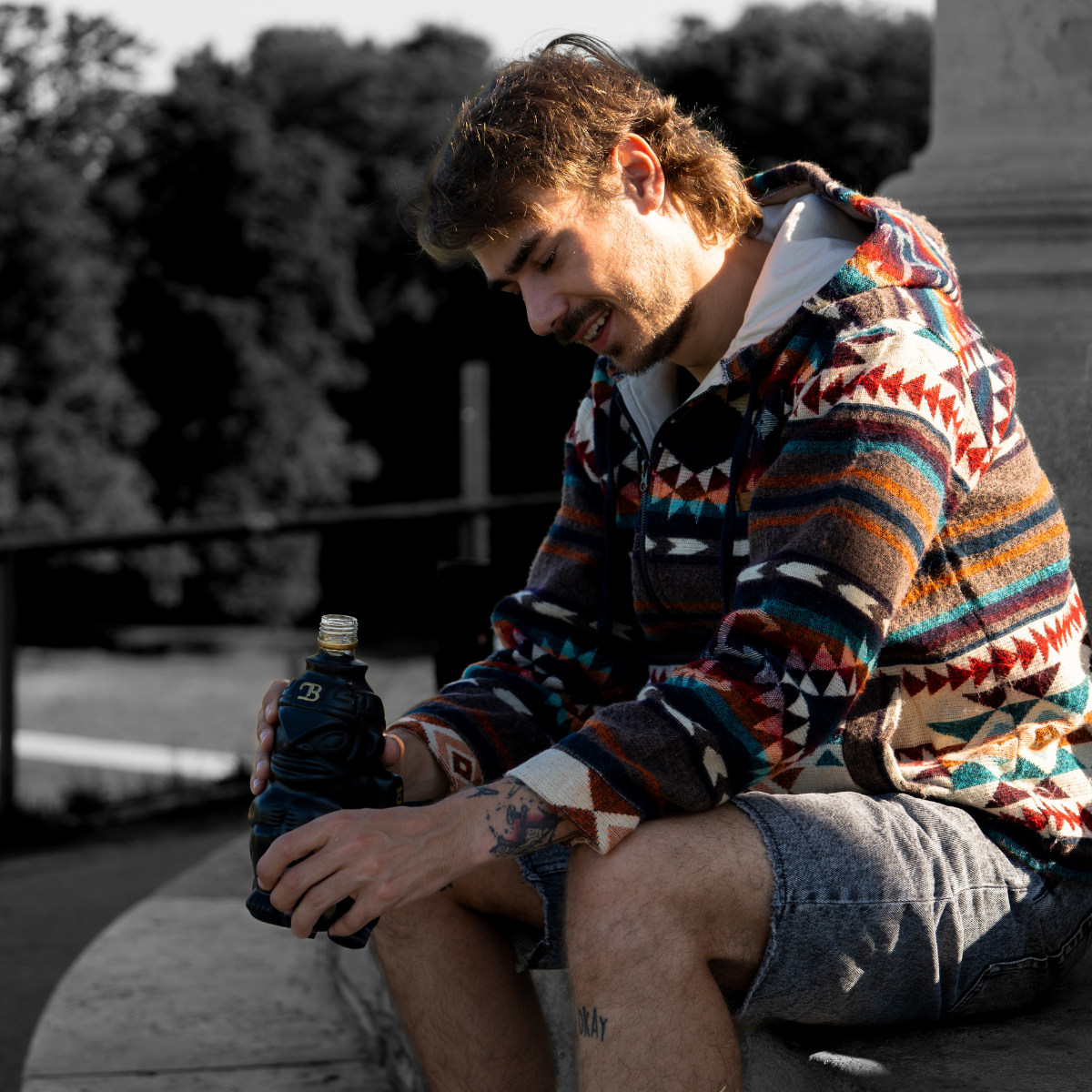 PUKARA Jacket – Handmade Wool & Alpaca Hoodie | Boho Style – Authentic Heritage